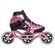 POWERSLIDE 3X Pink Ρυθμιζόμενα Πατίνια - Ροζ Χρώμα (Ροζ), Μέγεθος (31-34)