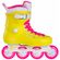 POWERSLIDE  Zoom Neon Yellow 80 Πατίνια - Κίτρινο Χρώμα (Κίτρινο), Μέγεθος (37-38)