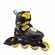 ROLLERBLADE Fury Αυξομειούμενα Πατίνια - Μαύρο/Κίτρινο Χρώμα (Μαύρο-Κίτρινο), Μέγεθος (33-38)