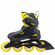 ROLLERBLADE Fury Αυξομειούμενα Πατίνια - Μαύρο/Κίτρινο Χρώμα (Μαύρο-Κίτρινο), Μέγεθος (33-38)