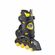 ROLLERBLADE Fury Αυξομειούμενα Πατίνια - Μαύρο/Κίτρινο Χρώμα (Μαύρο-Κίτρινο), Μέγεθος (33-38)