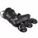 POWERSLIDE Zoom Pro Black 100 Πατίνια Χρώμα (Μαύρο), Μέγεθος (45-46)