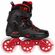 POWERSLIDE Next Black Red 110 Urban Πατίνια - Μαύρο/Κόκκινο Χρώμα (Κόκκινο), Μέγεθος (46-47)
