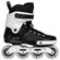POWERSLIDE Next Core Black 80 Πατίνια Χρώμα (Μαύρο-Λευκό), Μέγεθος (36-37)