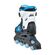 ROLLERBLADE Microblade SL Πατίνια - Μαύρο/Μπλε Χρώμα (Μαύρο-Μπλε), Μέγεθος (36.5-40.5)