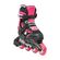 ROLLERBLADE Microblade Αυξομειούμενα Πατίνια - Μαύρο/Ροζ Χρώμα (Μαύρο-Ροζ), Μέγεθος (33-36.5)