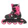 ROLLERBLADE Microblade Αυξομειούμενα Πατίνια - Μαύρο/Ροζ Χρώμα (Μαύρο-Ροζ), Μέγεθος (36.5-40.5)