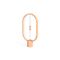 Designnest Heng Balance |Wooden Lamp Ellipse| Διακοσμητική λάμπα με μαγνητικό διακόπτη (Light Wood)