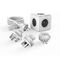 Allocacoc® PowerCube |ReWirable| Πολύπριζο 4 θέσεων & 4x plugs Γκρι - 1600/DERW4P