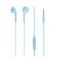 Tellur Fly In-Ear Headphones με Noise Reduction Memory Foam Ear Plugs Ακουστικά σε γαλάζιο χρώμα (TLL162162)