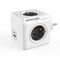 Allocacoc® PowerCube |Original USB A+C| Πολύπριζο 4 θέσεων & 1xUSB/1xUSB-C – Γκρι – 10432/DEOUAC