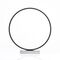Designnest Round Table Lamp |Heng| Σφαιρική διακοσμητική λάμπα διαμέτρου 35 εκατοστών με ροοστάτη (Μαύρο)
