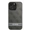 Guess "4G Logo Collection" Printed Stripe Θήκη προστασίας από δερματίνη – iPhone 13 Pro (Γκρι/Μαύρη)