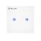 Tellur WiFi Switch 2 Ports 1800W Έξυπνος διακόπτης WiFi 2 θυρών σε λευκό (TLL331491)