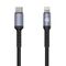Καλώδιο φόρτισης και δεδομένων 30W Tellur Data Cable USB Type-C σε Lightning - 2 μέτρα σε μαύρο χρώμα