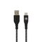 Καλώδιο φόρτισης και δεδομένων Tellur Green Data Cable USB σε USB Type-C – 1 μέτρο σε μαύρο χρώμα