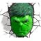 3D Light FX – 3DL – Marvel Hulk Face 3D Deco Light