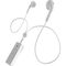 Defunc PLUS TALK In-Ear Bluetooth Earbuds Ασύρματα Ακουστικά σε λευκό χρώμα