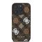 Guess Magsafe “Peony on 4G Background Collection” Hard Case Θήκη προστασίας από σκληρό πλαστικό – iPhone 16 Pro (Καφέ  – GUHMP16LP4PWPW)