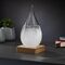 The Source – Storm Glass Teardrop – Συσκευή Καιρού σε Μορφή Σταγόνας με Διακοσμητική Βάση