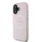 Guess Magsafe Hard Case Θήκη προστασίας από σκληρό πλαστικό – iPhone 16 (Ροζ – GUHMP16SPSAHMCP)