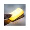 Designnest® ON-OFF Lamp |MUID| Φωτάκι νυκτός με Αισθητήρα Κλίσης & Επαναφορτιζόμενη Μπαταρία από μαλακή σιλικόνη (κίτρινο/Warm)