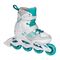 PLAYLIFE Light Breeze Αυξομειούμενα Πατίνια Χρώμα (Λευκό-Μπλε), Μέγεθος (35-38)