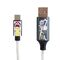 Lazerbuilt Rick & Morty Light-Up USB-C Φωτιζόμενο καλώδιο φόρτισης μήκους 1,2 μέτρα