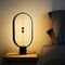 Designnest Heng Balance Type-C |Plastic Lamp Ellipse| Διακοσμητική λάμπα με μαγνητικό διακόπτη (Μαύρο)