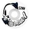 BLIND Bust Out Reaper FP Soft Wheels Complete Skateboard 7.625'' - Λευκό