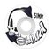 BLIND  Reaper Yth FP Soft Wheels Complete Skateboard Checkered7.375'' - Teal