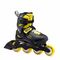 ROLLERBLADE Fury Αυξομειούμενα Πατίνια - Μαύρο/Κίτρινο Χρώμα (Μαύρο-Κίτρινο), Μέγεθος (36.5-40.5)