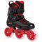 POWERSLIDE Next Black Red 110 Urban Πατίνια - Μαύρο/Κόκκινο Χρώμα (Κόκκινο), Μέγεθος (42-43)