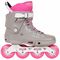 POWERSLIDE Next SL Pink 80 Urban Πατίνια - Γκρι/Ροζ Χρώμα (Γκρι-Ροζ), Μέγεθος (36-37)