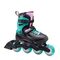 ROLLERBLADE Fury Αυξομειούμενα Πατίνια - Μαύρο/Πράσινο Χρώμα (Μαύρο-Πράσινο), Μέγεθος (36.5-40.5)