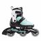 ROLLERBLADE Microblade 3WD Αυξομειούμενα Πατίνια - Aqua/White Χρώμα (Γαλάζιο-Λευκό), Μέγεθος (33-36.5)