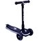 ΑΘΛΟΠΑΙΔΙΑ 3τροχο Πατίνι (Scooter) αναδιπλούμενο με φωτιζόμενη βάση και ροδάκια - Μαύρο