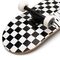 SPEED DEMONS checkers soft top complete skateboard 7.25'' - Μαύρο/Ασπρο
