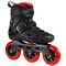 POWERSLIDE Imperial Black Red 110 Inline Skates - Μαύρο/Κόκκινο Χρώμα (Μαύρο-Κόκκινο), Μέγεθος (45-46)