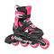 ROLLERBLADE Microblade Αυξομειούμενα Πατίνια - Μαύρο/Ροζ Χρώμα (Μαύρο-Ροζ), Μέγεθος (33-36.5)