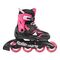 ROLLERBLADE Microblade Αυξομειούμενα Πατίνια - Μαύρο/Ροζ Χρώμα (Μαύρο-Ροζ), Μέγεθος (33-36.5)