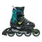 ROLLERBLADE Microblade XT Αυξομειούμενα Πατίνια - Μαύρο/Πετρόλ Πράσινο Χρώμα (Μαύρο-Πετρόλ), Μέγεθος (28-32)