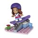 MEGA BLOKS BARBIE - ΦΙΓΟΥΡΕΣ ΜΕ ΑΞΕΣΟΥΑΡ-SKATEBOARDER GWR21/GWR24