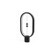 Designnest Heng Balance Type-C |Plastic Lamp Ellipse| Διακοσμητική λάμπα με μαγνητικό διακόπτη (Μαύρο)