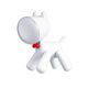 Designnest® PuppyLamp |Janpim| Επιτραπέζια λάμπα αστείο κουτάβι με διακόπτη στη ουρά του (λευκό)