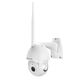Tellur Smart WiFi Outdoor Camera Έξυπνη IP Κάμερα εξωτερικού χώρου WiFi σε λευκό χρώμα, UltraHD, PTZ, Autotracking, 3MP